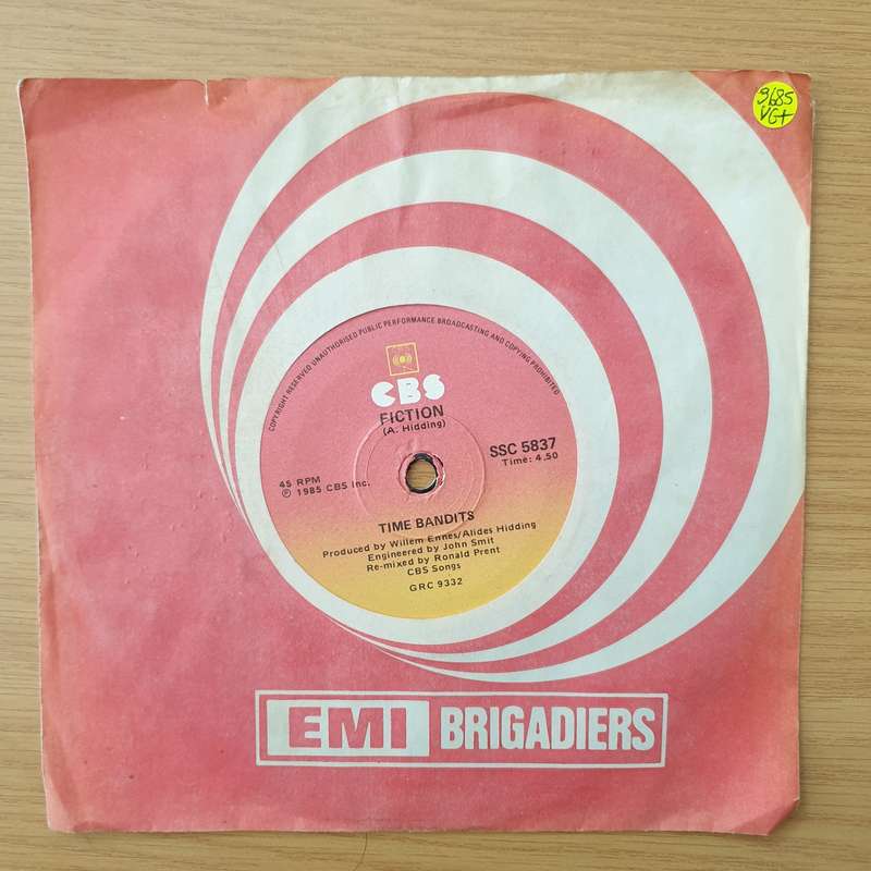 Time Bandits  Endless Road - Vinyl 7" Record - Very-Good+ Quality (VG+) (verygoodplus)