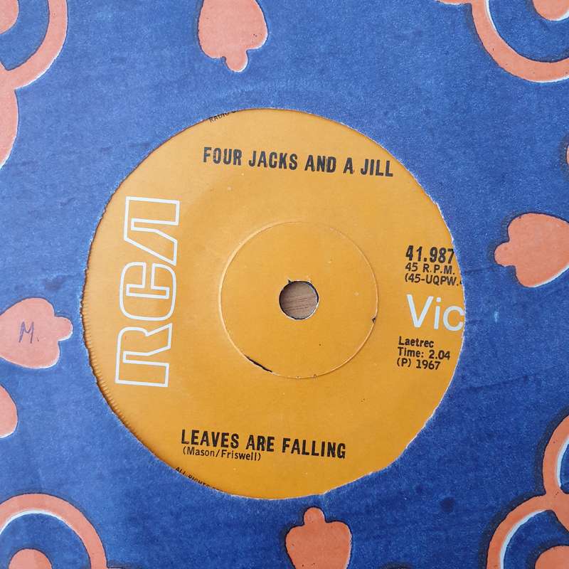 Four Jacks And A Jill  Timothy - Vinyl 7" Record - Very-Good+ Quality (VG+) (verygoodplus)