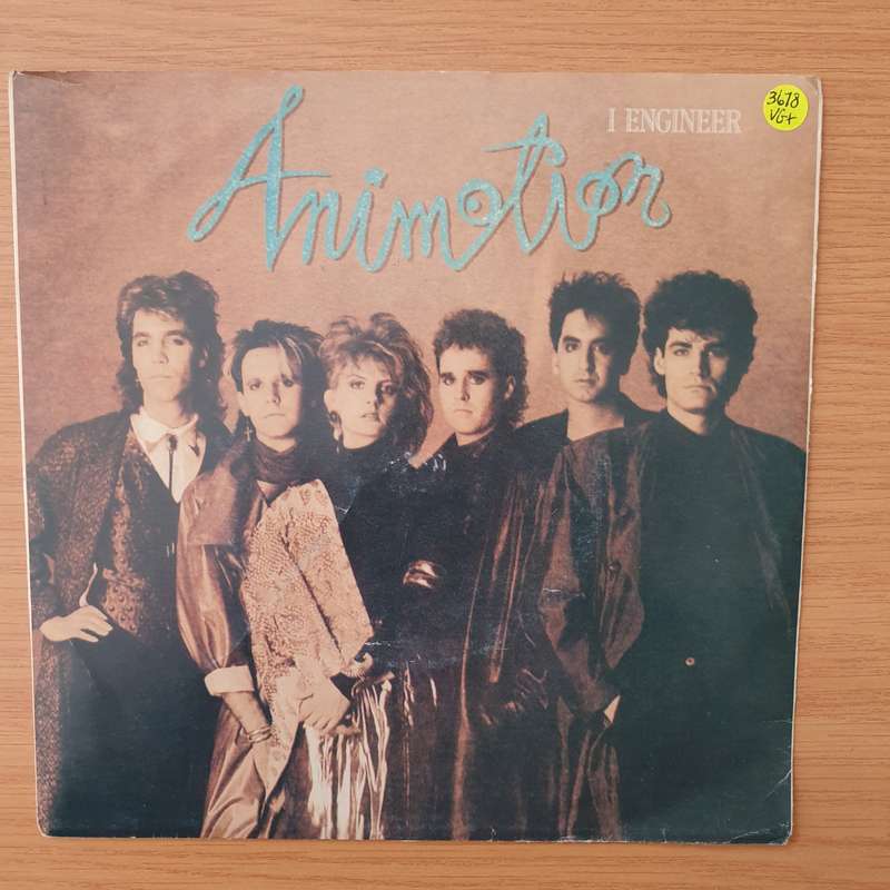Animotion  I Engineer - Vinyl 7" Record - Very-Good+ Quality (VG+) (verygoodplus)
