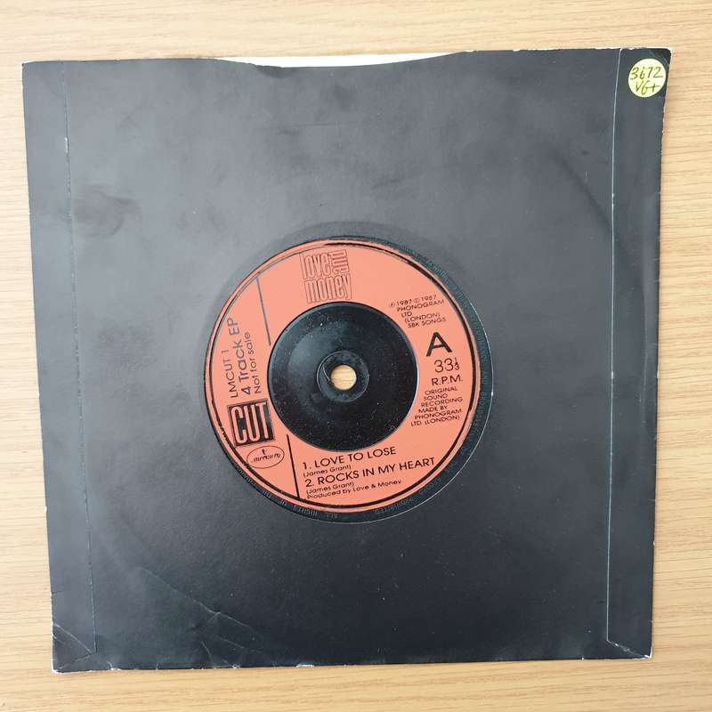 Love And Money  4 Track EP - Vinyl 7" Record - Very-Good+ Quality (VG+) (verygoodplus)