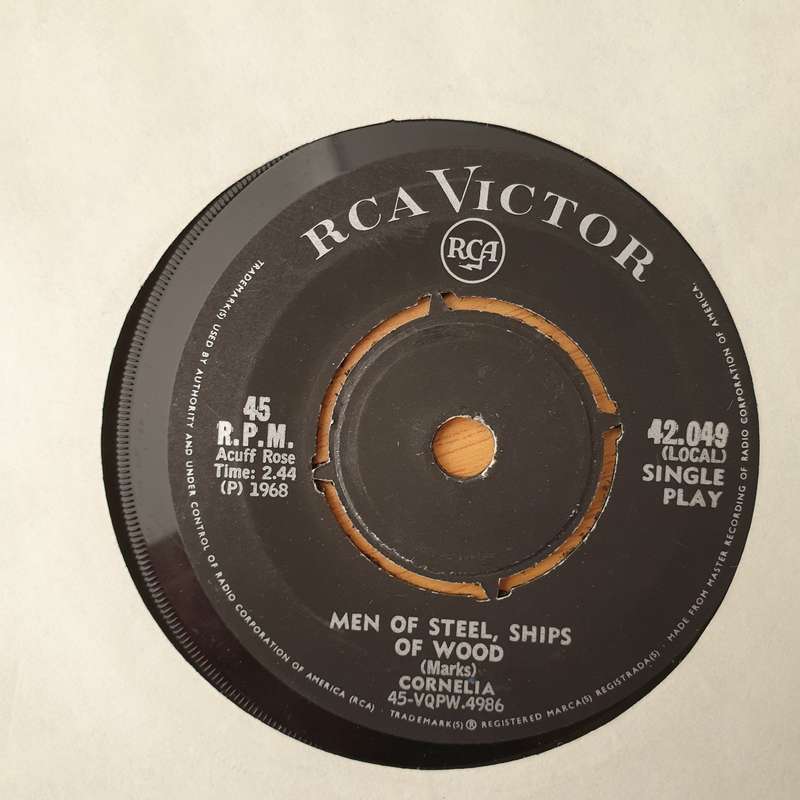 Cornelia  Picking Up Pebbles - Vinyl 7" Record - Very-Good+ Quality (VG+) (verygoodplus)