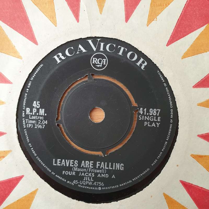 Four Jacks And A Jill  Timothy - Vinyl 7" Record - Very-Good+ Quality (VG+) (verygoodplus)