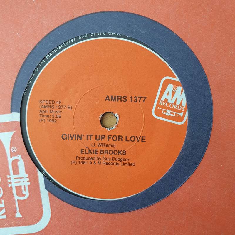 Elkie Brooks  Fool If You Think It's Over - Vinyl 7" Record - Very-Good+ Quality (VG+) (verygo...