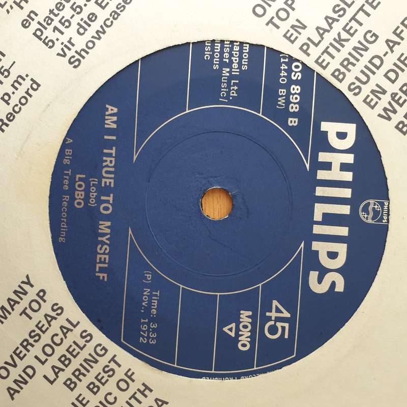 Lobo  I'd Love You To Want Me / Am I True To Myself - Vinyl 7" Record - Very-Good+ Quality (VG...