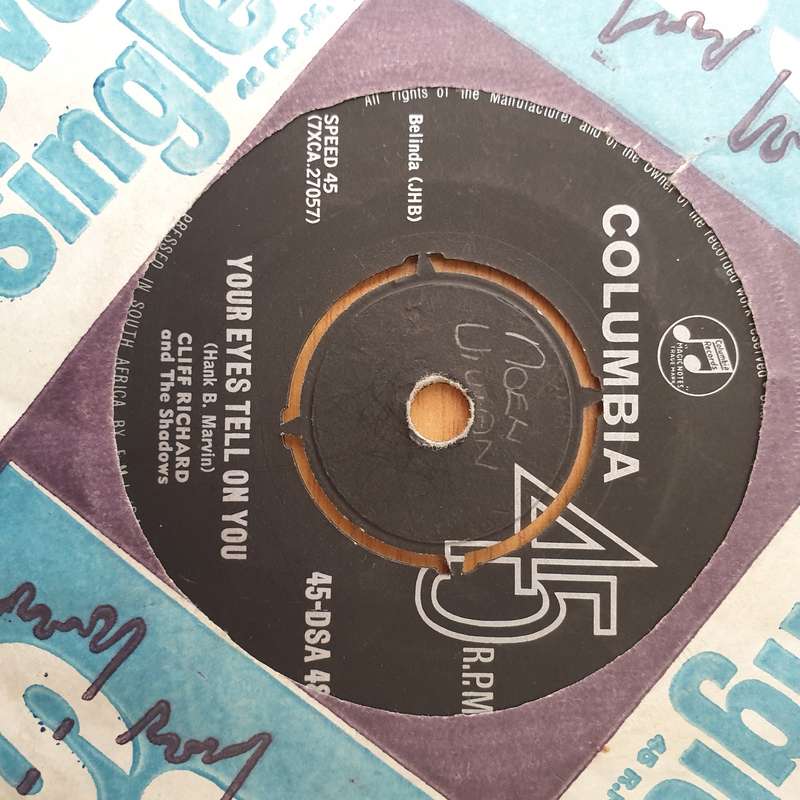 Cliff Richard  It's All In The Game - Vinyl 7" Record - Very-Good+ Quality (VG+) (verygoodplus)