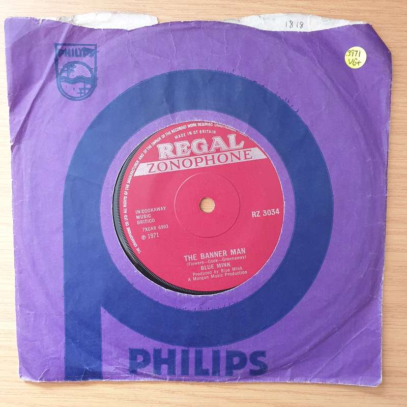 Blue Mink  The Banner Man - Vinyl 7" Record - Very-Good+ Quality (VG+) (verygoodplus)