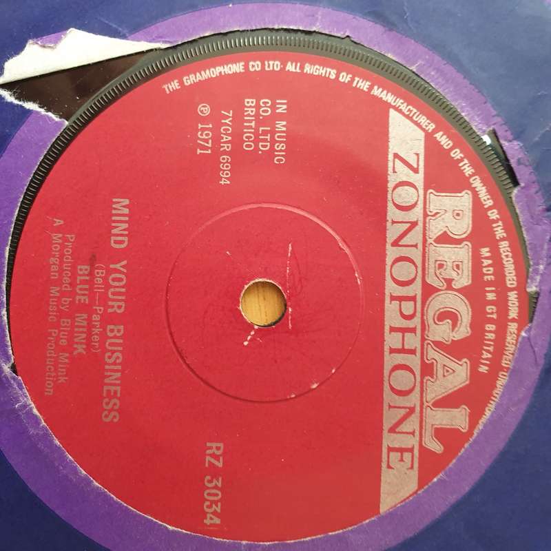 Blue Mink  The Banner Man - Vinyl 7" Record - Very-Good+ Quality (VG+) (verygoodplus)
