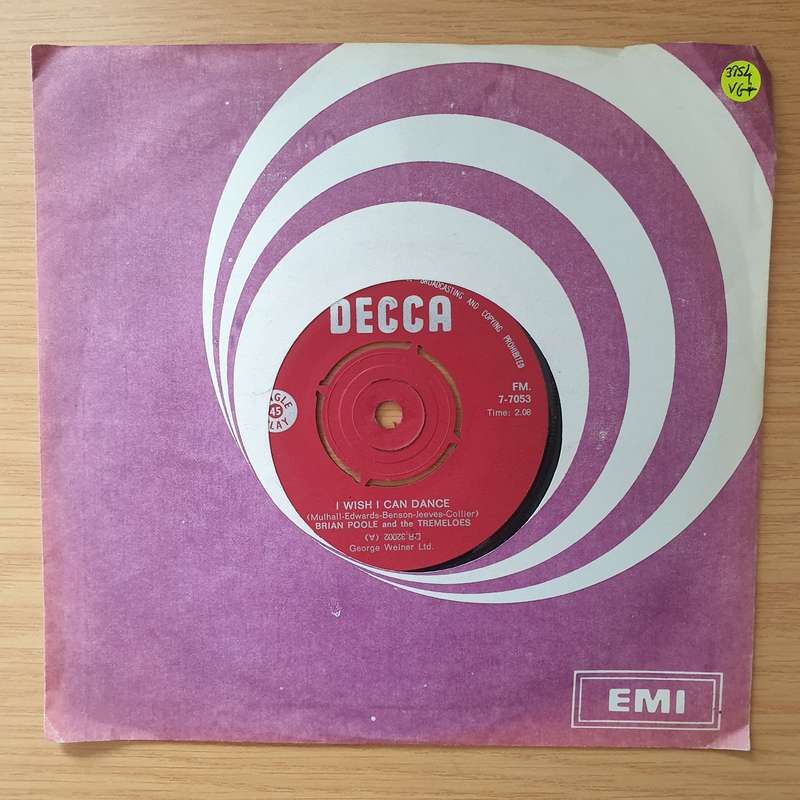 Brian Poole & The Tremeloes  Candy Man - Vinyl 7" Record - Very-Good+ Quality (VG+) (verygoodp...