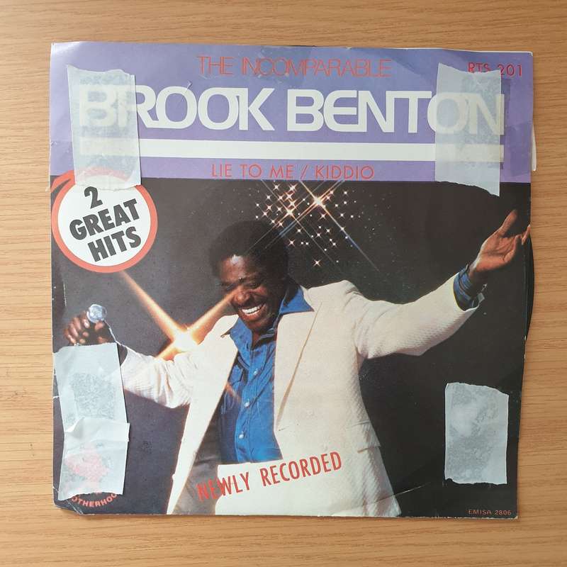 Brook Benton  Lie To Me / Kiddio - Vinyl 7" Record - Very-Good+ Quality (VG+) (verygoodplus)