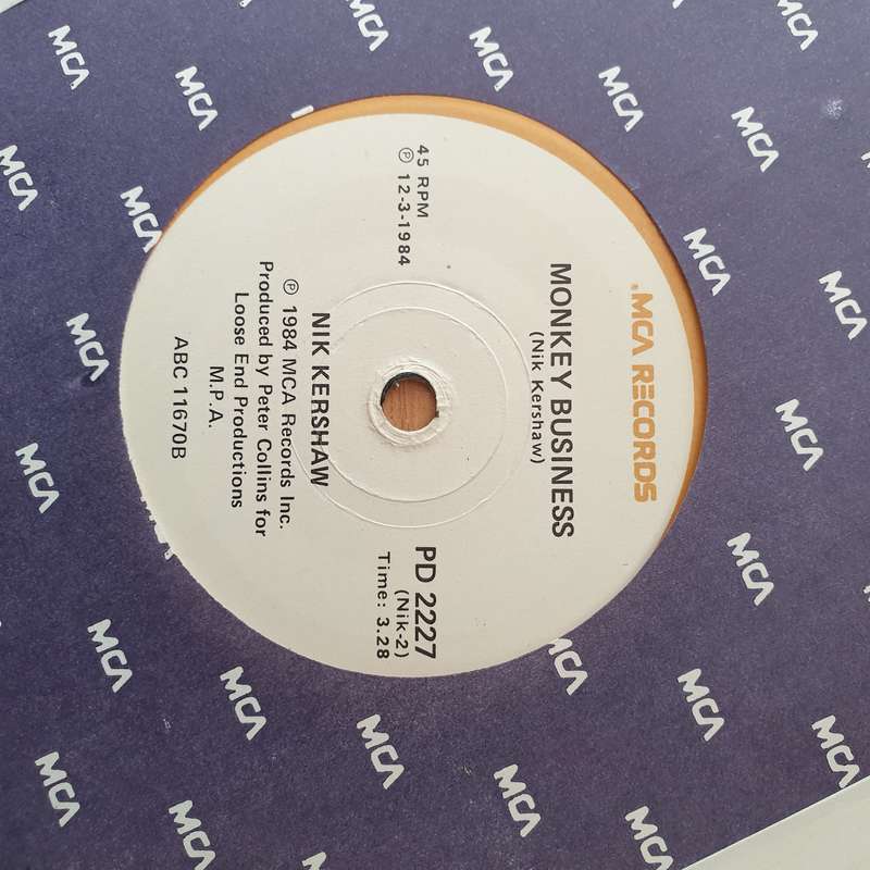Nik Kershaw  Wouldn't It Be Good - Vinyl 7" Record - Very-Good+ Quality (VG+) (verygoodplus)