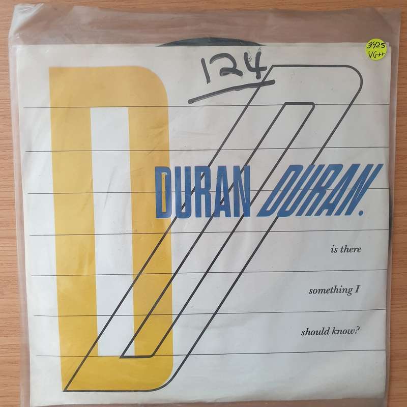 Duran Duran  Is There Something I Should Know? - Vinyl 7" Record - Very-Good+ Quality (VG+) (v...