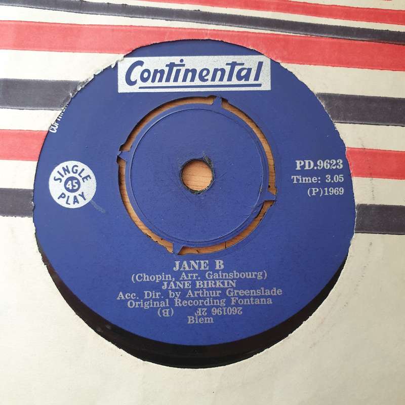 Jane Birkin And Serge Gainsbourg  Je T'aime... Moi Non Plus - Vinyl 7" Record - Good+ Quality ...
