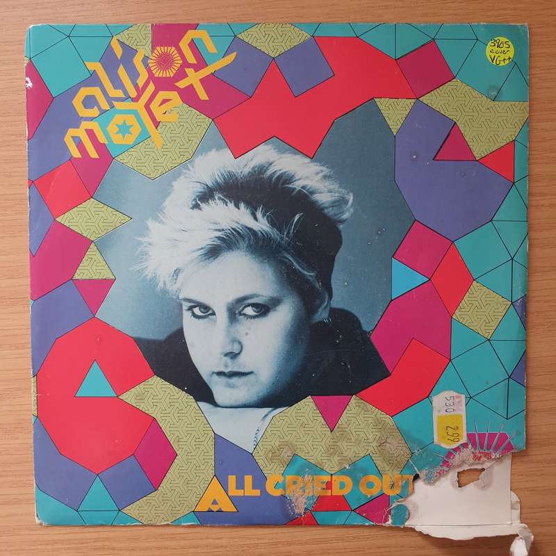 Alison Moyet  All Cried Out - Vinyl 7" Record - Very-Good+ Quality (VG+) (verygoodplus)