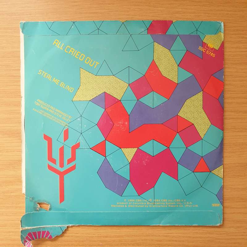 Alison Moyet  All Cried Out - Vinyl 7" Record - Very-Good+ Quality (VG+) (verygoodplus)