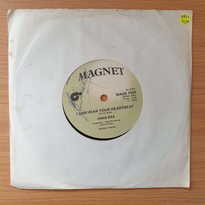 Chris Rea  I Can Hear Your Heartbeat - Vinyl 7" Record - Very-Good+ Quality (VG+) (verygoodplus)