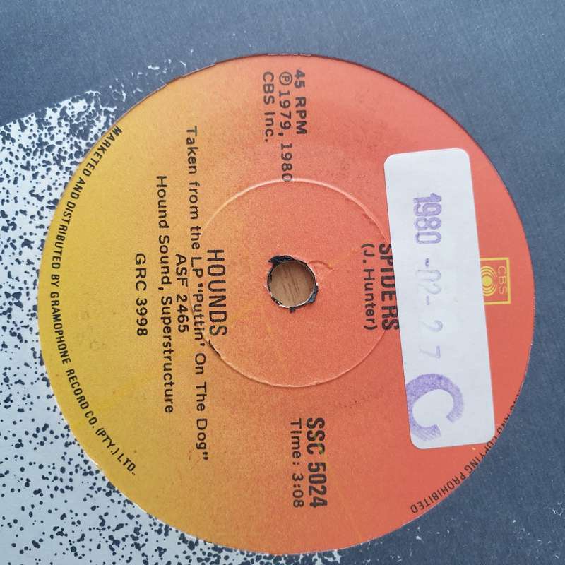 Hounds  Do Wah Diddy Diddy - Vinyl 7" Record - Very-Good+ Quality (VG+) (verygoodplus)