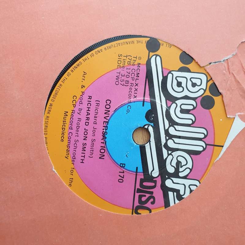 Richard Jon Smith  Michael Row The Boat Ashore / Conversation - Vinyl 7" Record - Very-Good+ Q...