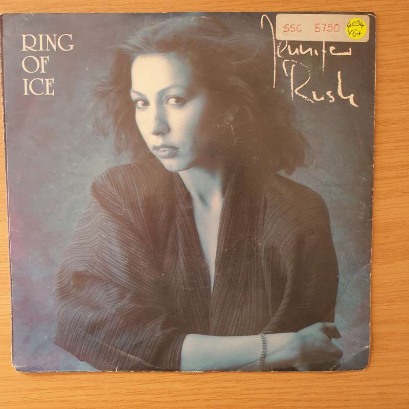 Jennifer Rush  Ring Of Ice - Vinyl 7" Record - Very-Good+ Quality (VG+) (verygoodplus)