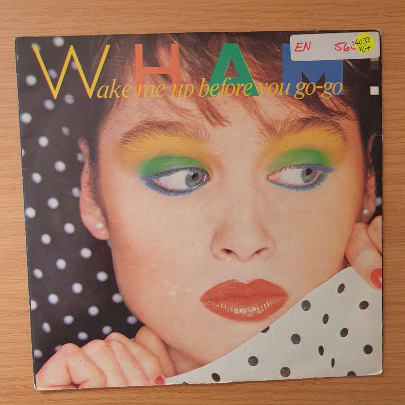 Wham!  Wake Me Up Before You Go-Go - Vinyl 7" Record - Very-Good+ Quality (VG+) (verygoodplus)