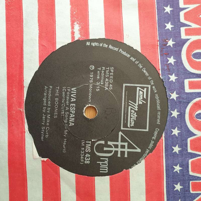 The Boones  When The Lovelight Starts Shining Through His Eyes - Vinyl 7" Record - Very-Good+ ...