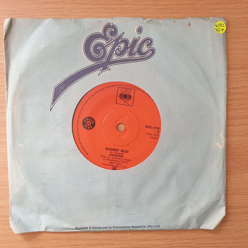 Charisma  Mammy Blue - Vinyl 7" Record - Very-Good+ Quality (VG+) (verygoodplus)