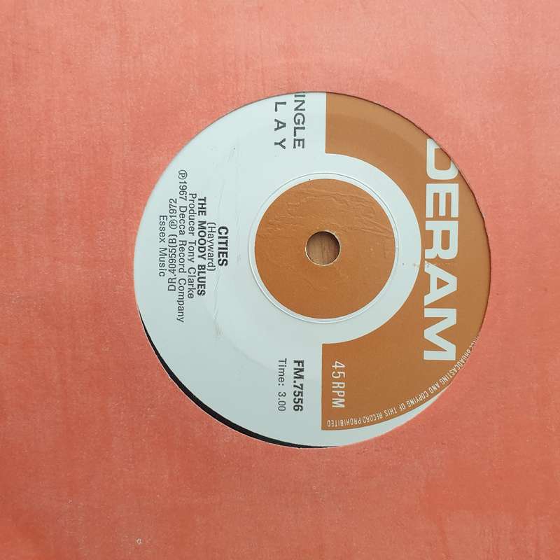 The Moody Blues  Nights In White Satin - Vinyl 7" Record - Very-Good+ Quality (VG+) (verygoodp...