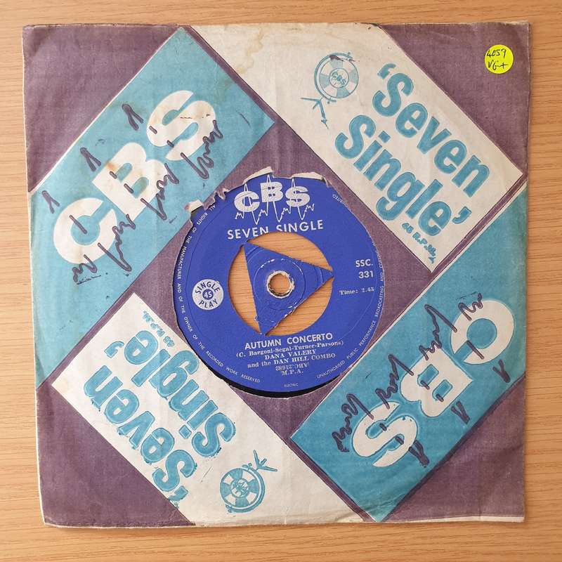 Dana Vallery, The Dan Hill Combo  Till - Vinyl 7" Record - Very-Good+ Quality (VG+) (verygoodp...