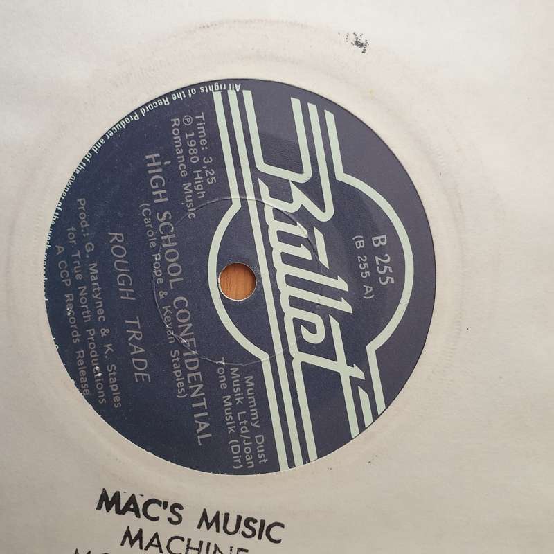 Rough Trade  High School Confidential - Vinyl 7" Record - Very-Good+ Quality (VG+) (verygoodplus)
