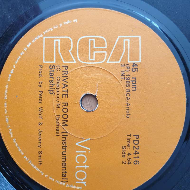 Starship  We Built This City - Vinyl 7" Record - Very-Good Quality (VG) (vgood)