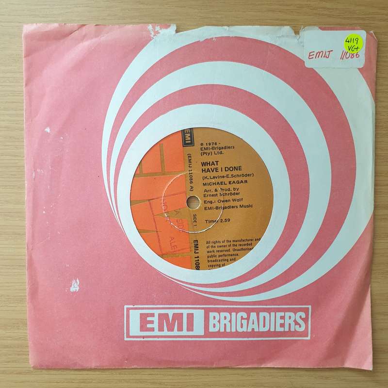 Michael Eagar  What Have I Done - Vinyl 7" Record - Very-Good+ Quality (VG+) (verygoodplus)
