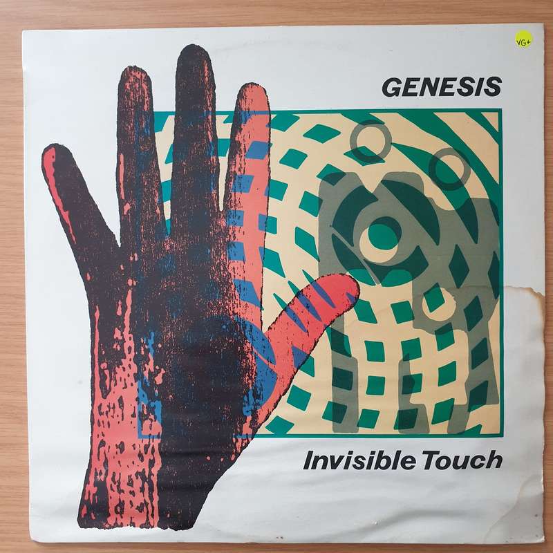Genesis  Invisible Touch - Vinyl LP Record - Very-Good+ Quality (VG+) (verygoodplus)