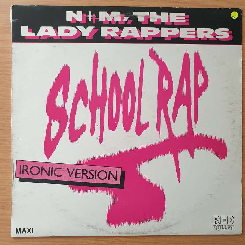 N&M (The Lady Rappers)  School Rap - Vinyl LP Record - Very-Good+ Quality (VG+) (verygoodplus)