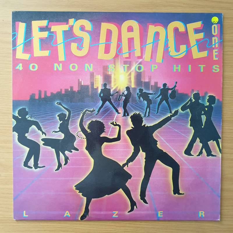 Let's Dance One - 40 Non Stop Hits - Vinyl LP Record - Very-Good+ Quality (VG+) (verygoodplus)