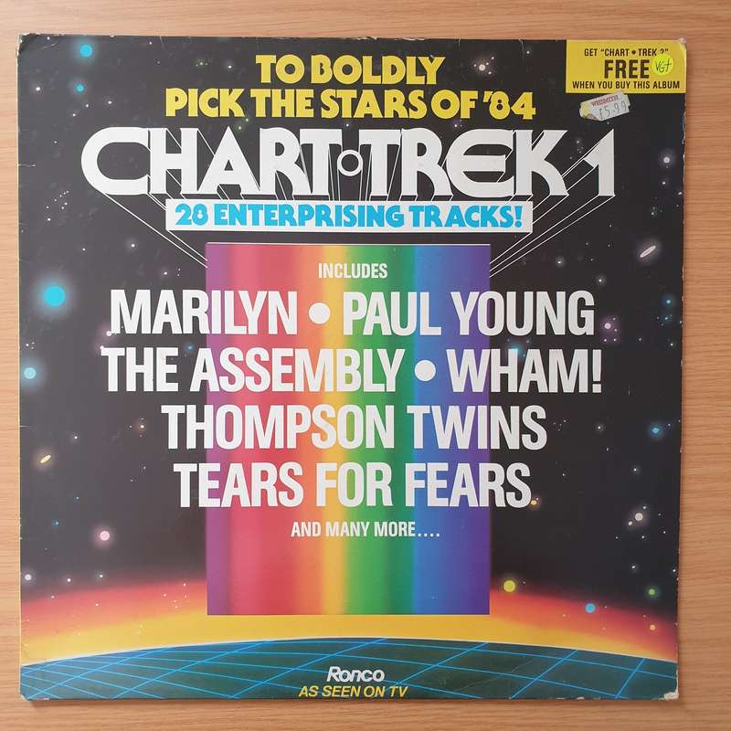 Various  Chart Trek 1 - Vinyl LP Record - Very-Good+ Quality (VG+) (verygoodplus)