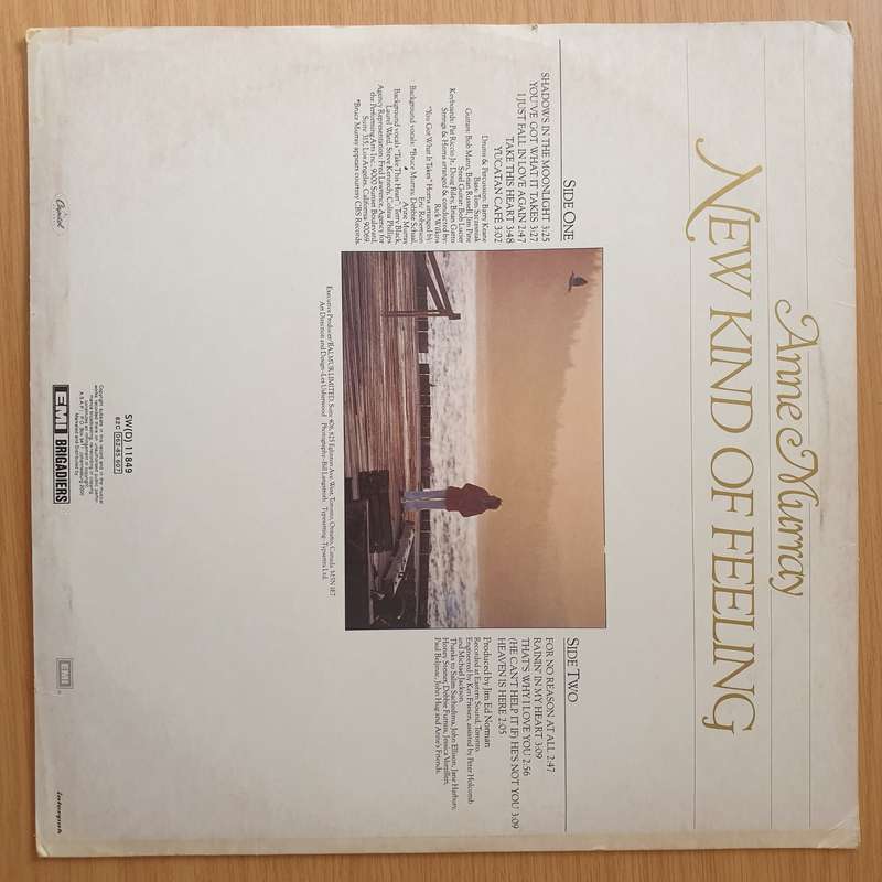 Anne Murray - New Kind Of Feeling - Vinyl LP Record - Very-Good+ Quality (VG+) (verygoodplus)