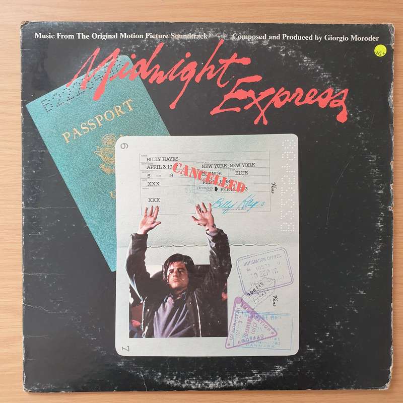Giorgio Moroder  Midnight Express (Music From The Original Motion Picture Soundtrack) - Vinyl ...