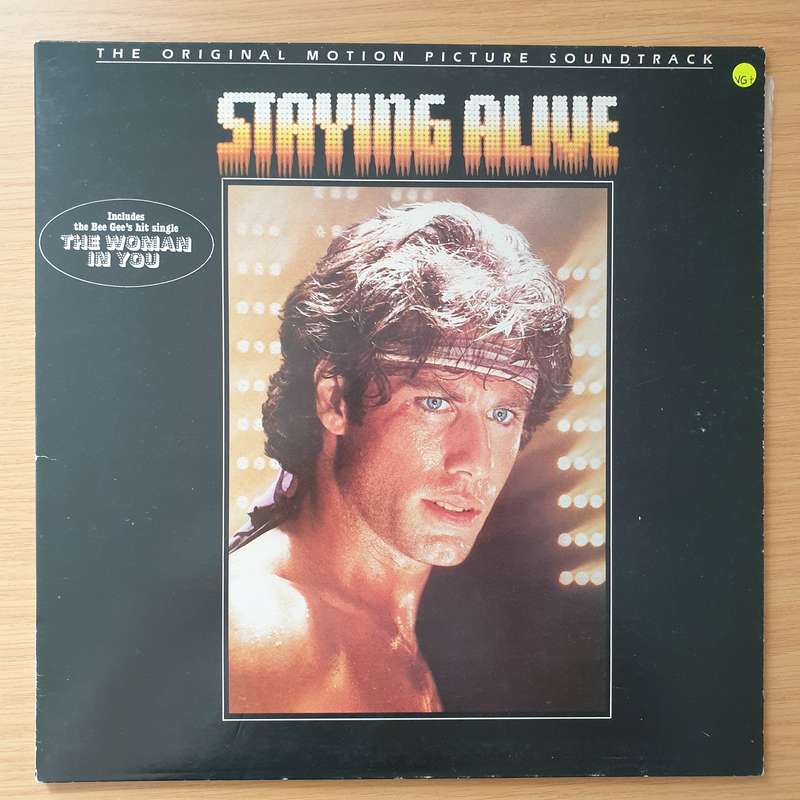 Staying Alive (The Original Motion Picture Soundtrack) - Vinyl LP Record - Very-Good+ Quality (VG...