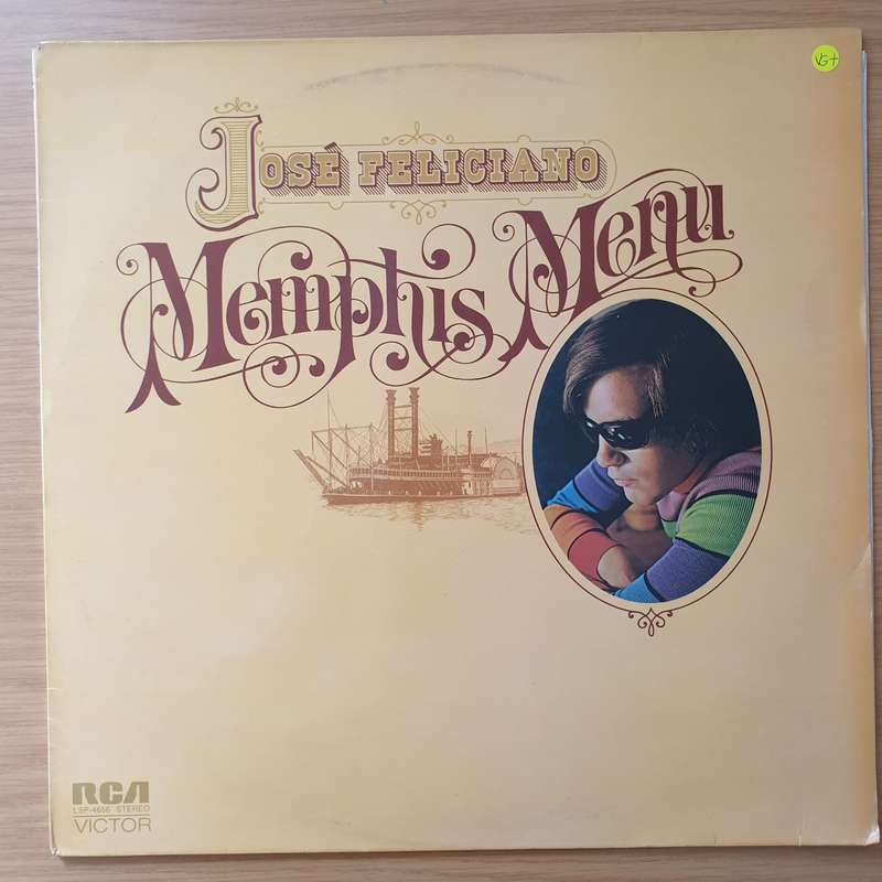 Jose Feliciano  Memphis Menu - Vinyl LP Record - Very-Good+ Quality (VG+) (verygoodplus)