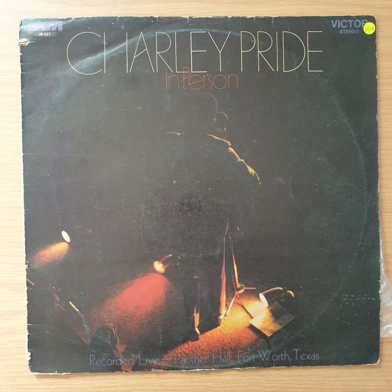 Charley Pride  In Person - Vinyl LP Record - Very-Good+ Quality (VG+) (verygoodplus)