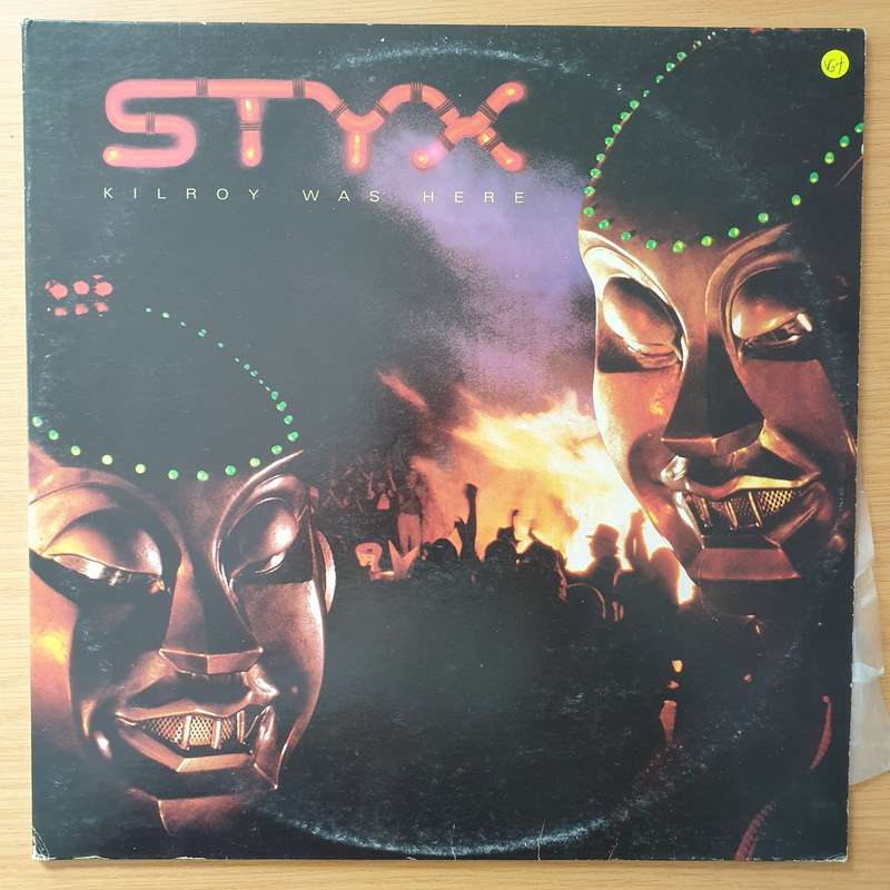 Styx  Kilroy Was Here - Vinyl LP Record - Very-Good+ Quality (VG+) (verygoodplus)