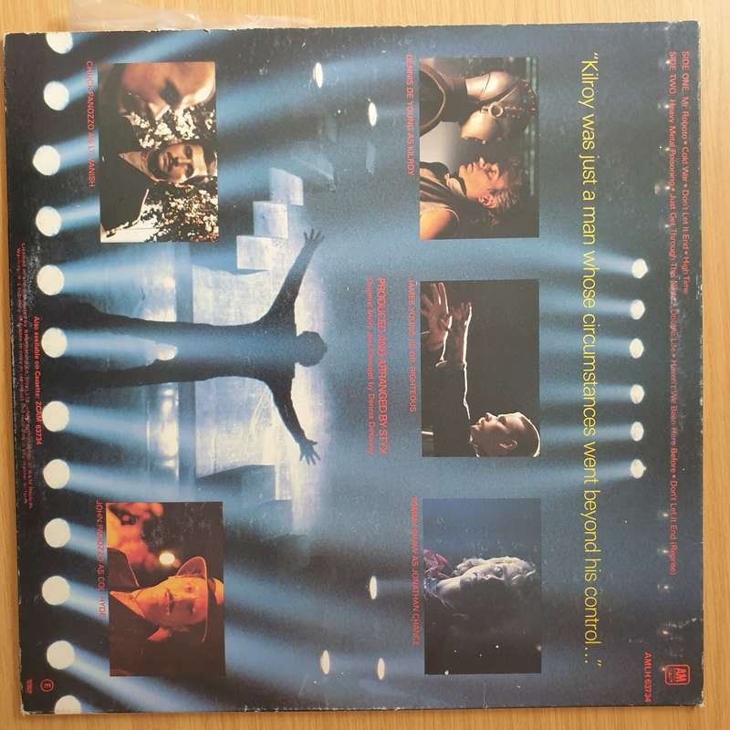 Styx  Kilroy Was Here - Vinyl LP Record - Very-Good+ Quality (VG+) (verygoodplus)