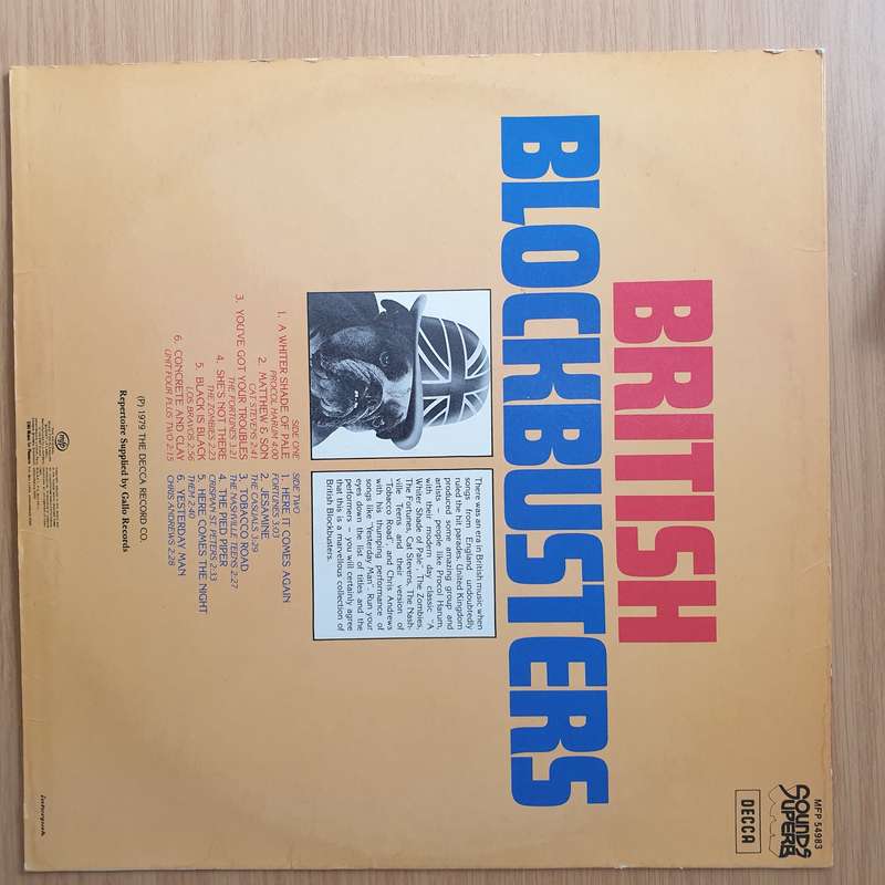 British Blockbusters - Vinyl LP Record - Very-Good+ Quality (VG+) (verygoodplus)