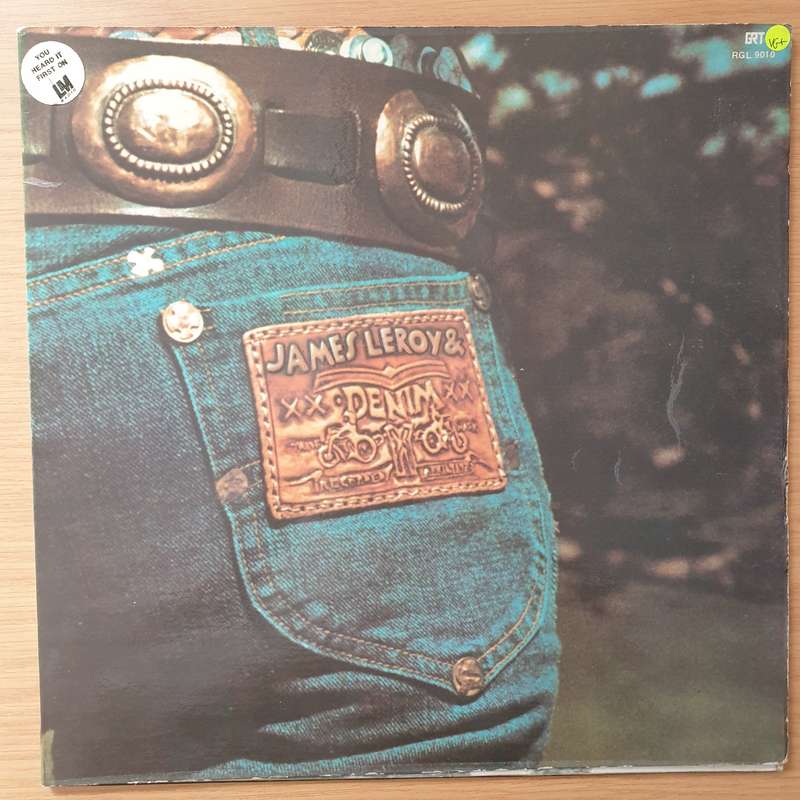 James Leroy With Denim  James Leroy With Denim - Vinyl LP Record - Very-Good+ Quality (VG+) (v...