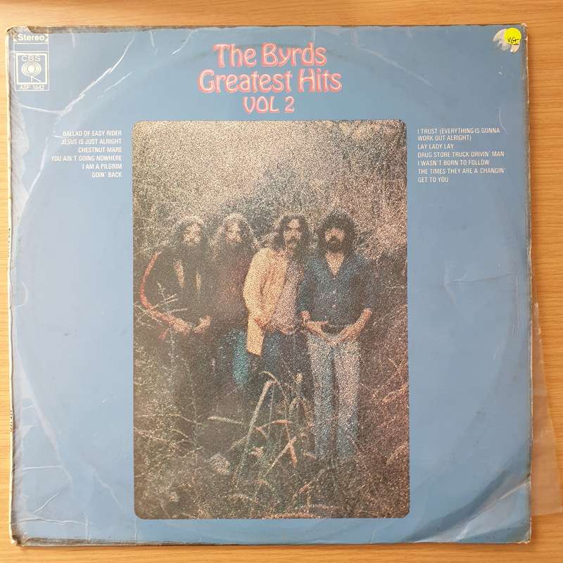 The Byrds  Greatest Hits Vol 2 - Vinyl LP Record - Very-Good+ Quality (VG+) (verygoodplus)