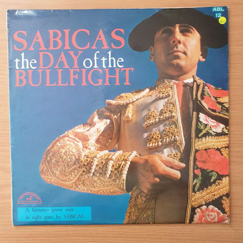 Sabicas  The Day Of The Bullfight - Vinyl LP Record - Very-Good+ Quality (VG+) (verygoodplus)