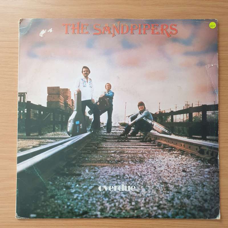 The Sandpipers  Overdue - Vinyl LP Record - Very-Good+ Quality (VG+) (verygoodplus)