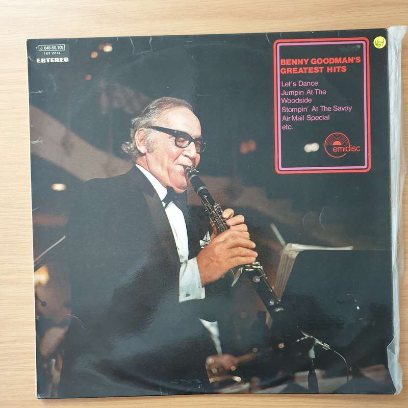 Benny Goodman  Benny Goodman's Greatest Hits - Vinyl LP Record - Very-Good+ Quality (VG+) (ver...
