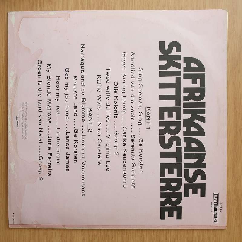 Afrikaanse Skittersterre - Vinyl LP Record - Very-Good+ Quality (VG+) (verygoodplus)