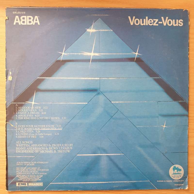ABBA  Voulez-Vous - Vinyl LP Record - Very-Good+ Quality (VG+) (verygoodplus)
