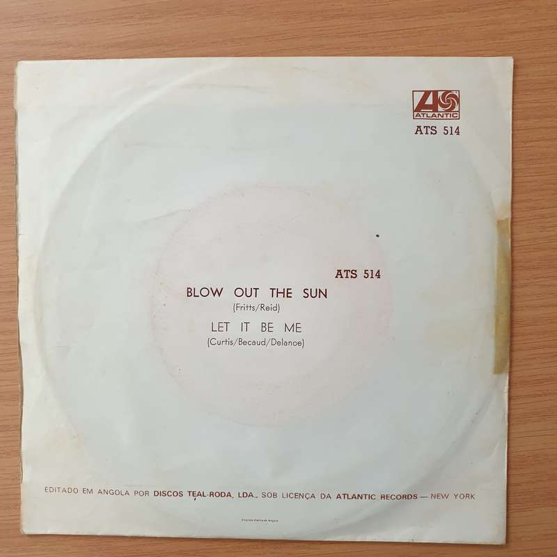 Percy Sledge  Let It Be Me / Blow Out The Sun - Vinyl 7" Record - Very-Good+ Quality (VG+) (ve...
